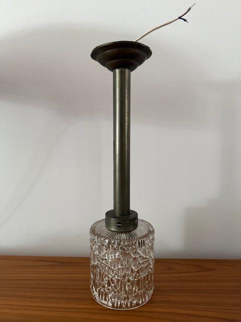 Hanglamp, Art Deco, Amsterdamse school, vintage, jr 50/60, Antiek en Kunst, Antiek | Lampen, Ophalen of Verzenden