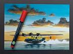 MLD Dornier Do-24 schilderij foto 18x24cm als nieuw, Ophalen of Verzenden, Zo goed als nieuw, Kaart, Foto of Prent