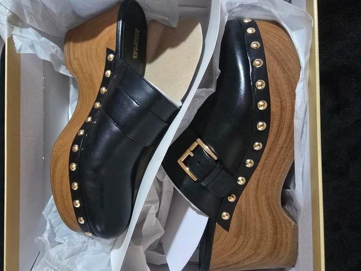 Michael kors Rye CLOG maat 40.5, Kleding | Dames, Schoenen, Nieuw, Zwart, Ophalen of Verzenden