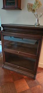Antieke barrister boekenkast, vitrinekast met glazen deuren, Antiek en Kunst, Ophalen