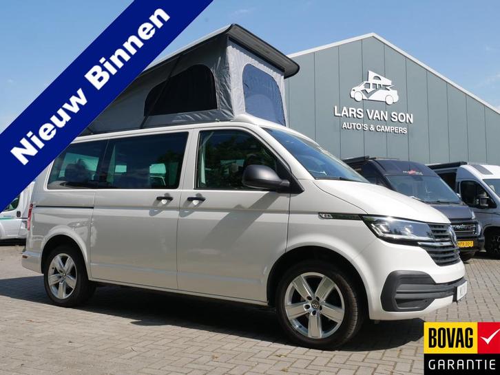 Volkswagen T6.1 Multivan, Slaaphefdak, 6 Zitplaatsen, Lage K, Caravans en Kamperen, Campers, Bedrijf, tot en met 4, Buscamper of Camperbus