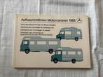 Mercedes camper opbouw instructie boekje, Ophalen of Verzenden