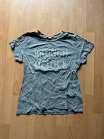 Grijs dames shirt met tekst van H&M maat m, Gedragen, Grijs, Maat 38/40 (M), H&M