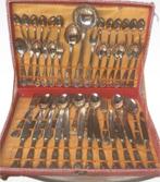 Vintage verzilverd bestek in originele koffer, Ophalen of Verzenden