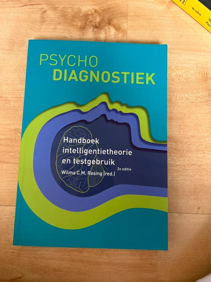 Psycho Diagnostiek Studieboek, Boeken, Wetenschap, Zo goed als nieuw, Ophalen