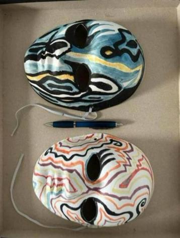 Halloween Maskers - Set van 2 bijna gratis beschikbaar voor biedingen