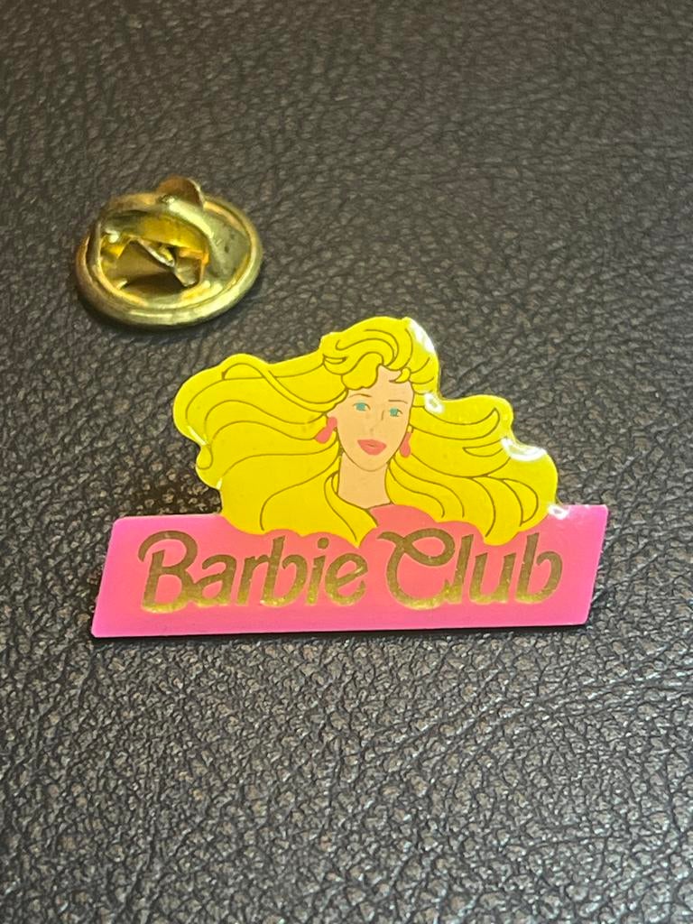 Vintage Barbie Club Pin, Verzamelen, Poppetjes en Figuurtjes, Gebruikt, Ophalen of Verzenden, Nvt, Nvt