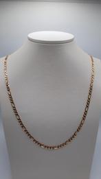 gouden  figaro schakel ketting 14kt, Sieraden, Tassen en Uiterlijk, Kettingen, Www.bredajuwelier.nl, Nieuw, Ophalen of Verzenden