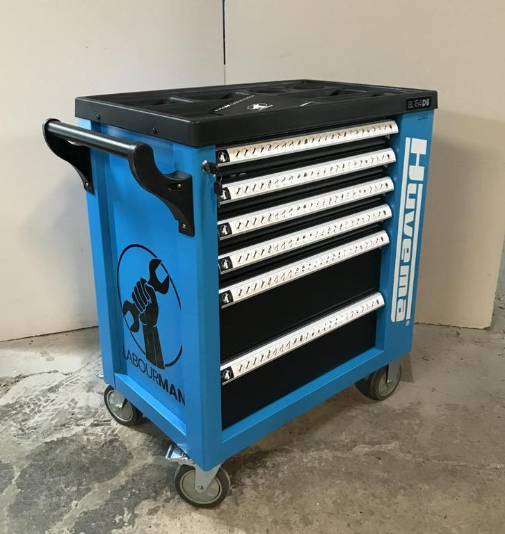 Gereedschapskar, Huvema, BL 154 D6, Auto diversen, Autogereedschap, Nieuw, Ophalen