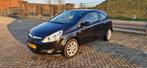 Opel Corsa 2008 Zwart nieuwe apkkeuring+ gr beurt, Voorwielaandrijving, Stof, Zwart, 4 cilinders