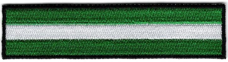 Rotterdam biker vlag stoffen opstrijk patch embleem #3, Verzamelen, Kleding en Patronen, Nieuw, Shirt, Ophalen of Verzenden