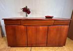Gratis bezorging!Modern Vintage rosewood dressoir Deens Desi, Huis en Inrichting, Kasten | Dressoirs, Gebruikt, -, Deens Design Skovby