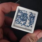 Lot met a kwaliteit echte saffier cabochons, Ophalen of Verzenden, Zo goed als nieuw