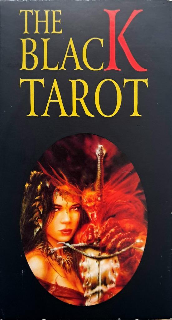 Tarot Kaarten 'The Black Tarot'  (PRIJS VERLAAGD), Boeken, Esoterie en Spiritualiteit, Zo goed als nieuw, Achtergrond en Informatie