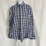 Net geruit overhemd, blauw met wit. Mt L (41/42) John Cabot, Kleding | Heren, Overhemden, Blauw, ., Ophalen of Verzenden, Zo goed als nieuw
