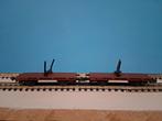 Set van 2 drehschemel wagons n spoor, Hobby en Vrije tijd, Modeltreinen | N-Spoor, Gebruikt, Gelijkstroom, Trix, Wagon