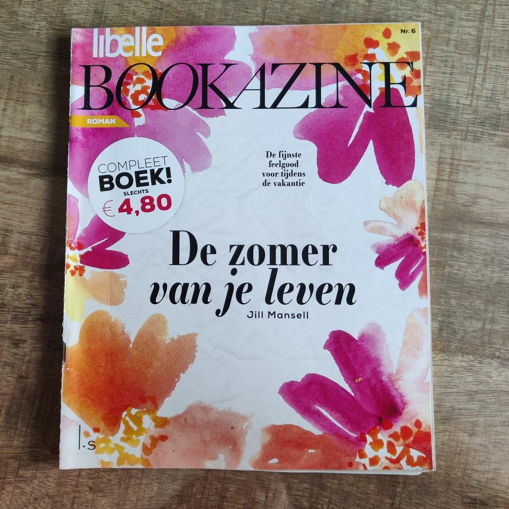 Libelle Bookazine Nr 6 De zomer van je leven - Jill Mansell, Boeken, Tijdschriften en Kranten, Ophalen of Verzenden, Zo goed als nieuw