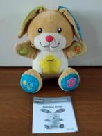 VTech Kiekeboe Konijn Knuffel met muziek spelletjes en leren, Ophalen of Verzenden, Zo goed als nieuw, Konijn