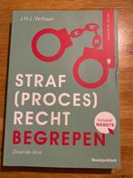Straf(proces)recht begrepen, Boeken, Studieboeken en Cursussen, Boomjuridisch, Zo goed als nieuw, Alpha, HBO
