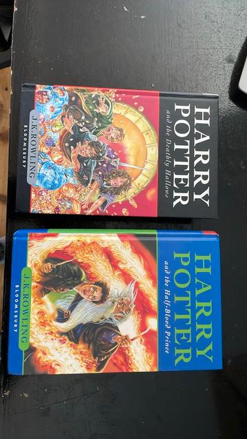 Harry Potter and the Deathly Hallows / Halfblood prince beschikbaar voor biedingen