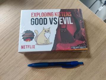 Exploding Kittens Good vs Evil - Engels (Nieuw in seal) beschikbaar voor biedingen