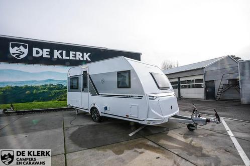 Knaus SPORT 450 FU E- POWER Korting 2821.- (bj 2024), Caravans en Kamperen, Caravans, Bedrijf, 1000 - 1250 kg, Knaus, 6 tot 7 meter