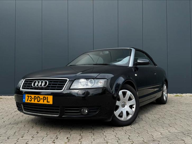 Audi A4 2.4 V6 125KW Cabrio 2004 VOL OPTIE, 6-BAK, Auto's, Audi, Bedrijf, A4, Airbags, Airconditioning, Centrale vergrendeling