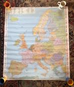 Poster Wegenkaart Europa Wandkaart, 100 tot 150 cm, Zo goed als nieuw, Rechthoekig, 50 tot 100 cm