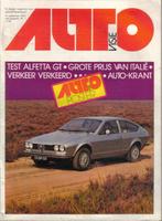 Autovisie 1 14 Sep 1974 : Alfa Romeo Alfetta GT - Fiat - BMW, Boeken, Gelezen, Algemeen, Ophalen of Verzenden, Autovisie