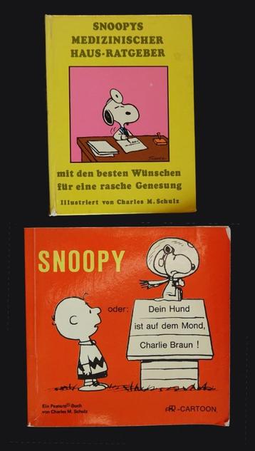 Twee vintage Duitse Peanuts boekjes, Charles M. Schulz