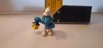 Smurf poppetje met lantaarn peyo (29.5), Verzamelen, Smurfen, Duitsland, ., Ophalen of Verzenden, Zo goed als nieuw