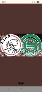 Ajax -Groningen fside kaarten, Tickets en Kaartjes, Twee personen