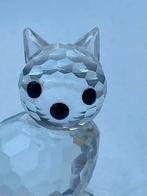 Swarovski kat met zilver staart, Verzamelen, Swarovski, Ophalen of Verzenden, Zo goed als nieuw, Figuurtje