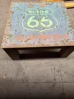 Super Salontafel met Design, Vierkant, Nieuw, Route 66, Minder dan 50 cm