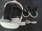Meta Quest 2 (128GB) + Kiwi headstrap + controller straps, Spelcomputers en Games, Virtual Reality, Ophalen, Gebruikt, VR-bril