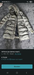 Airforce dames jas maat L - nette staat, Kleding | Dames, Jassen | Winter, Airforce, Ophalen of Verzenden, Gedragen, Maat 42/44 (L)