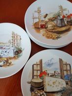 Kaasborden set van 6 Porcelaine Philippe Deshoulières, Ophalen of Verzenden