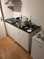 Keukenblok, Huis en Inrichting, Keuken | Keukenelementen, Gebruikt, Verzenden, Wit, 150 tot 200 cm