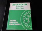 werkplaatshandboek Honda SPACY CH125 serie 1983-, Verzenden, Honda