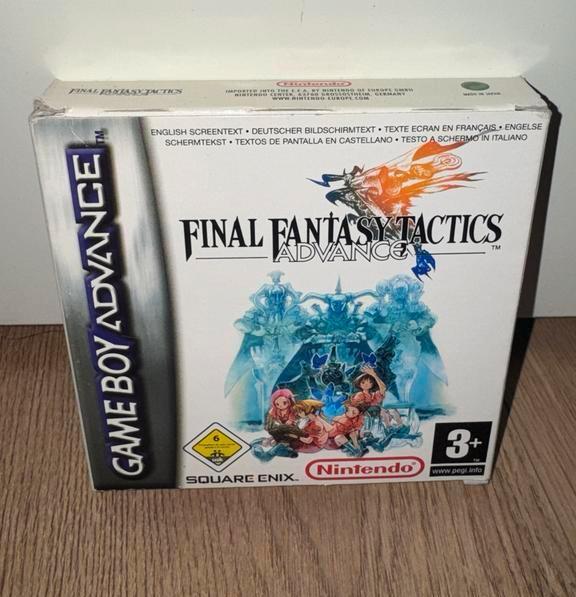 Final Fantasy Tactics GBA - Compleet & MINT, Spelcomputers en Games, Games | Nintendo Game Boy, Zo goed als nieuw, 1 speler, Vanaf 12 jaar