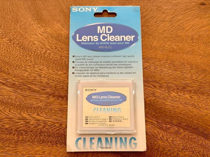 Sony MD Lens Cleaner - Nieuw in verpakking, Audio, Tv en Foto, Walkmans, Discmans en Minidiscspelers, Overige typen, Ophalen of Verzenden
