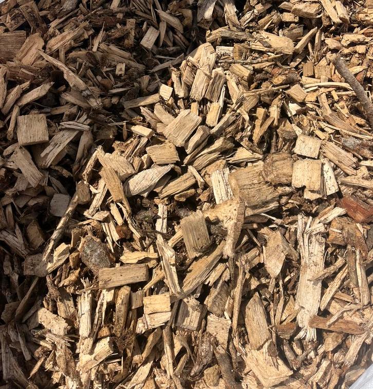 Houtsnippers/houchips, Tuin en Terras, Grind, Keien en Split, Nieuw, Overige typen, Overige materialen, Ophalen of Verzenden