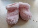 Schattige roze slofjes baby, Slofjes, Jongetje of Meisje, Ophalen of Verzenden, Zo goed als nieuw