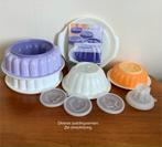 Tupperware Diverse Puddingvormen zie omschrijving., Huis en Inrichting, Woonaccessoires | Kandelaars en Kaarsen, Ophalen of Verzenden