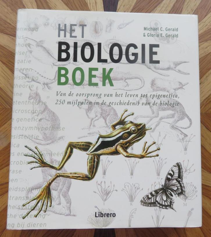 Het BIOLOGIEBOEK - 250 mijlpalen in geschiedenis biologie, Boeken, Dieren en Huisdieren, Zo goed als nieuw, Overige diersoorten