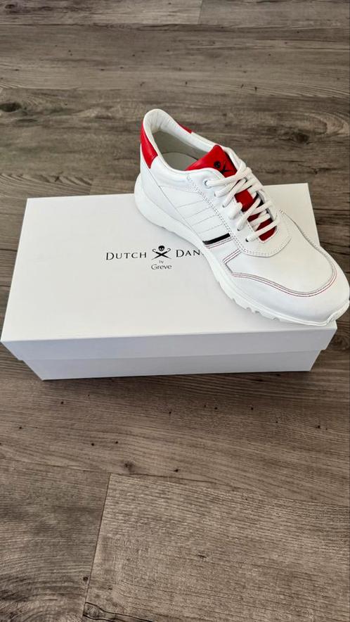 Te koop: Nieuwe Dutch Dandies sneakers - maat 40, Kleding | Heren, Schoenen, Nieuw, Wit, Ophalen of Verzenden