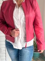 roze leren jas maat 40, Kleding | Dames, Jassen | Zomer, Maat 38/40 (M), Ophalen of Verzenden, Roze, Onbekend