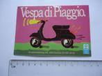sticker oud Vespa di Piaggio brommer scooter retro italie, Verzenden, Zo goed als nieuw, Bedrijf of Vereniging