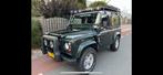 Land Rover Defender 90 TD5 Hard TOP 2001 Groen 7 persoons!, Origineel Nederlands, Te koop, 205 €/maand, 3500 kg