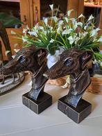 Windhonden boekensteunen, Ophalen of Verzenden